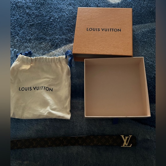 Brand new Louis Vuitton mini monogram belt 25mm size 85/34 100% authentic. - Picture 5 of 8